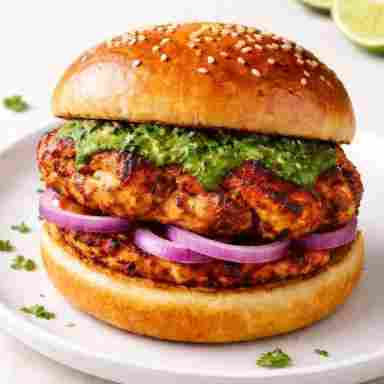 Chicken Tikka Burger