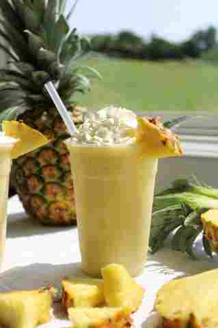 piña colada frappe