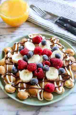 waffle burbuja