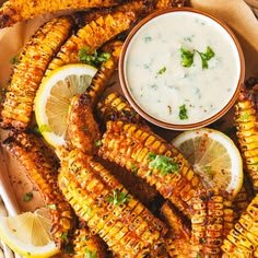 costillas de elote