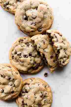 galletas chispas de chocolate